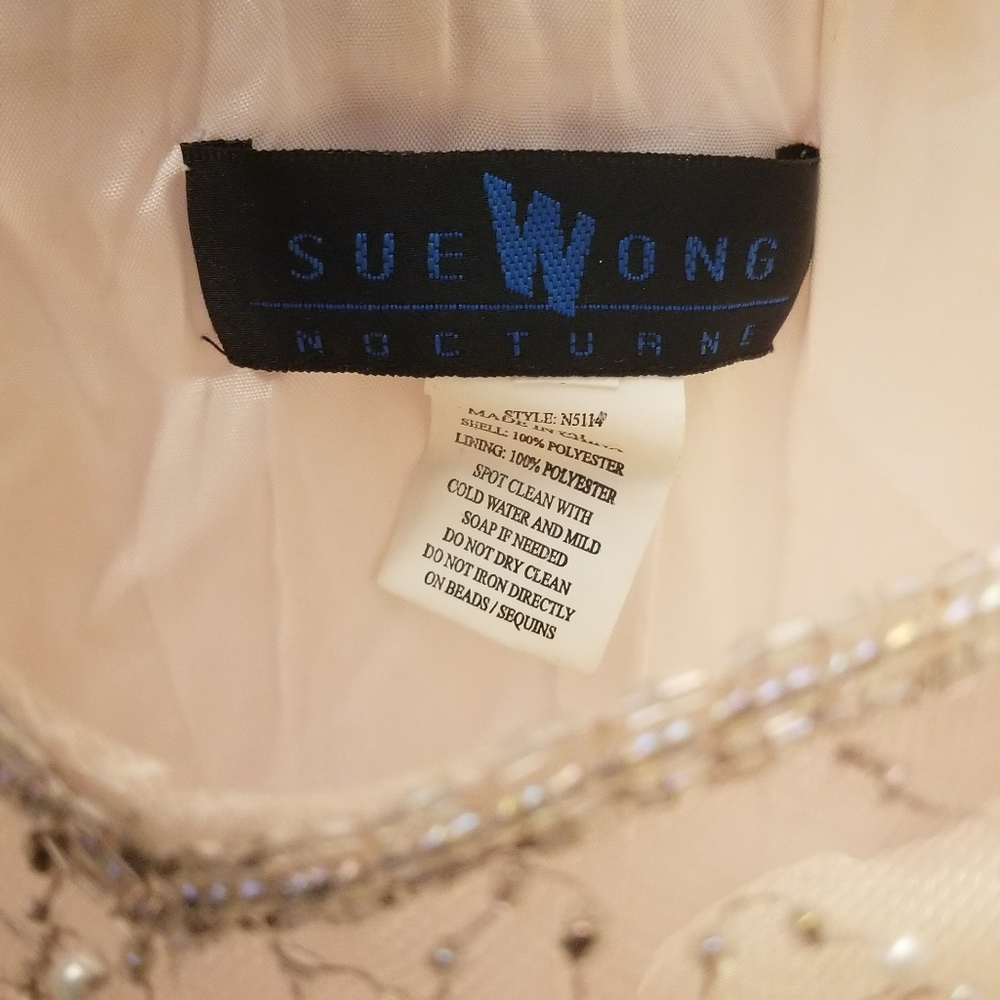 Sue Wong Beaded Short Prom Dress - Picture 7 of 7